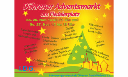 Vorankündigung Döhrener Adventsmarkt 2022